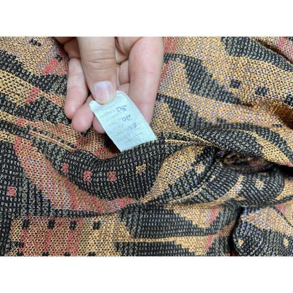 Joyce Wilkerson Womens Jacket Art To Wear Open Front Cardigan Sweater - Picture 7 of 8